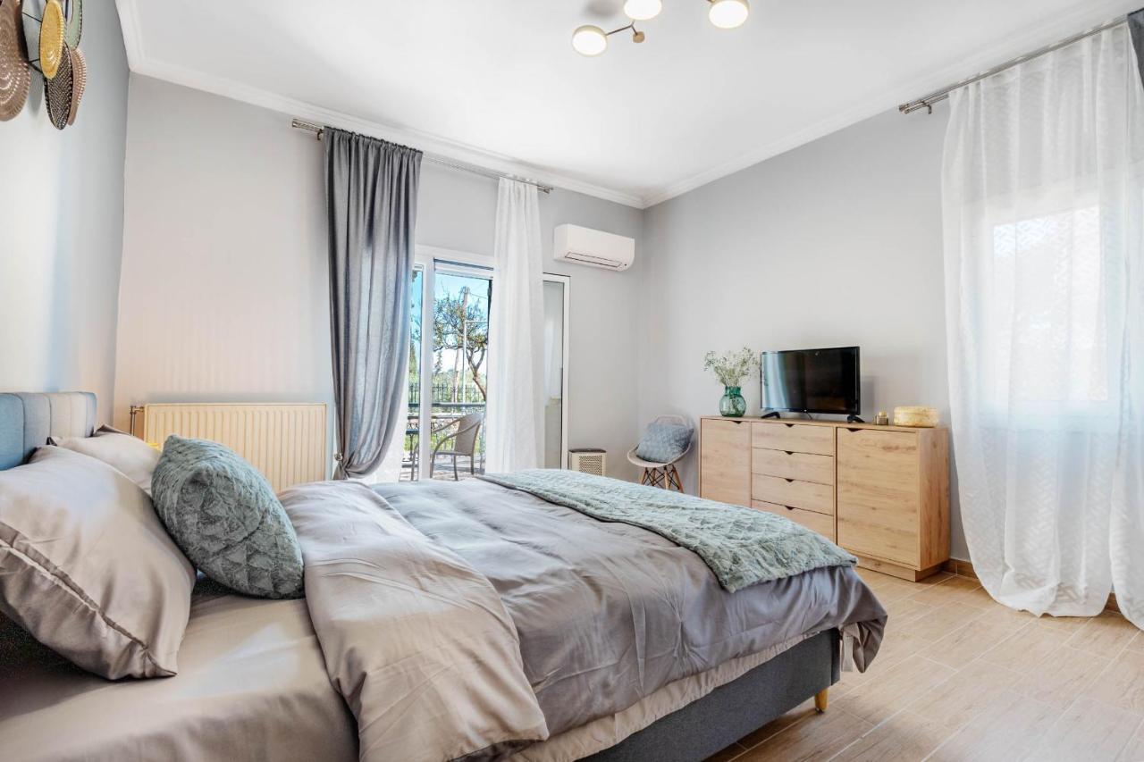 Eftychia'S Garden House Lejlighed Kompítsion Eksteriør billede