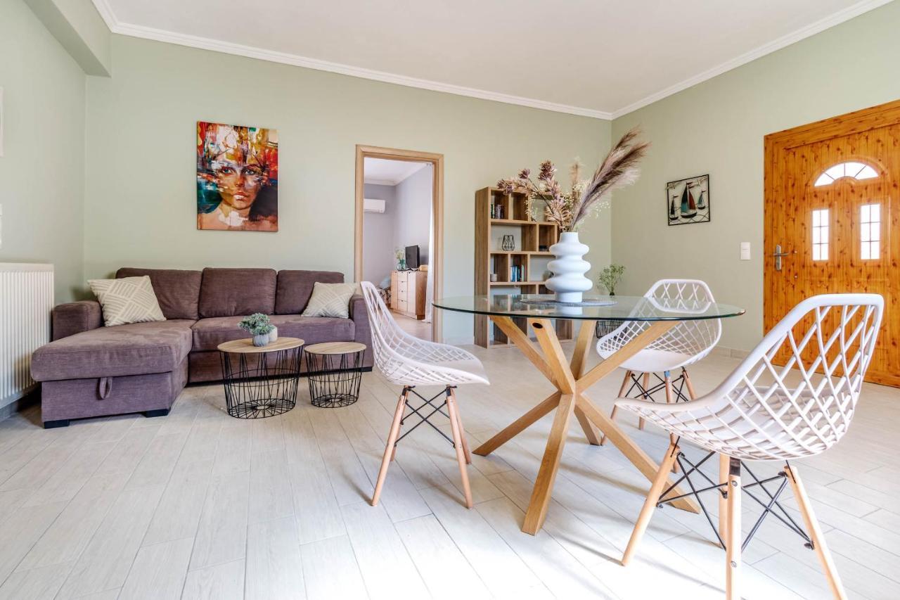 Eftychia'S Garden House Lejlighed Kompítsion Eksteriør billede